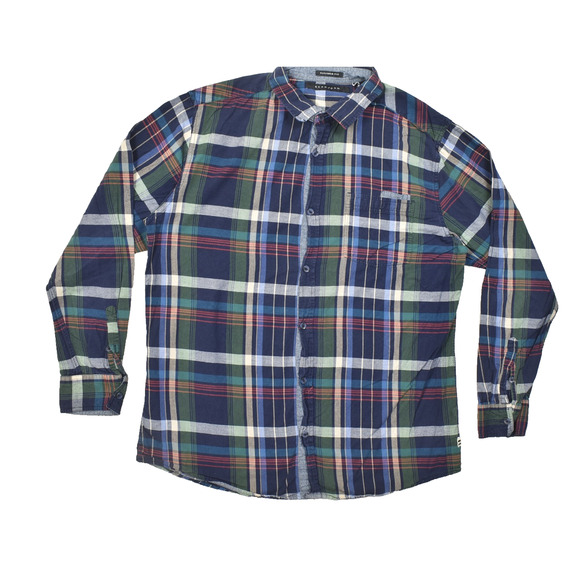 Sean John Tailored Fit Plaid Button Down Shirt Men's Big & Tall Size 3XL - Picture 1 of 8